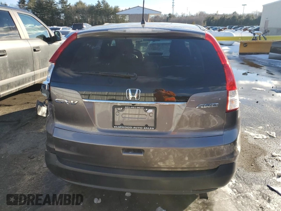 2013 Honda CR-V EX with VIN 5J6RM4H51DL040878, listed as a Copart auction lot 44962645 with 150,129 mi miles and Salvage Title. Bid and sale history available at carsss.com. Image 6.