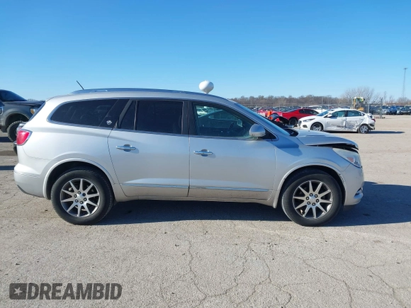 2013 Buick Enclave Leather with VIN 5GAKRCKD4DJ109191, listed as a IAAI auction lot 41008720 with 156,010 mi miles. Bid and sale history available at carsss.com. Image 13.