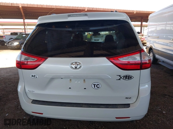 2017 Toyota Sienna XLE Auto Access Seat with VIN 5TDYZ3DC3HS849191, listed as a IAAI auction lot 42138309 with 80,324 mi miles and . Bid and sale history available at DreamBid. Image 15.