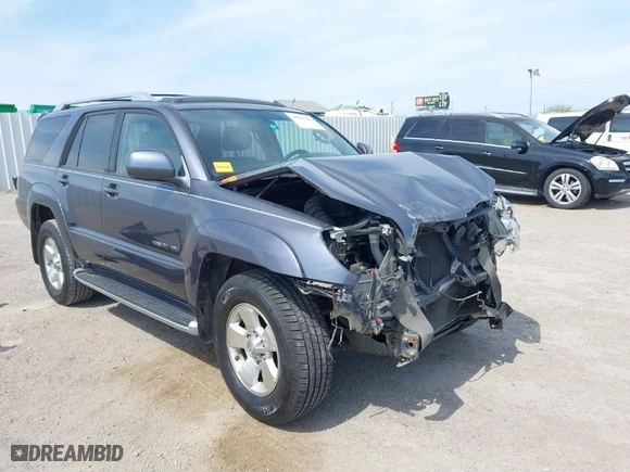 2004 Toyota 4Runner Limited with VIN JTEBU17RX48019309, listed as a IAAI auction lot 41866384 with 214,584 mi miles. Bid and sale history available at carsss.com. Image 1.