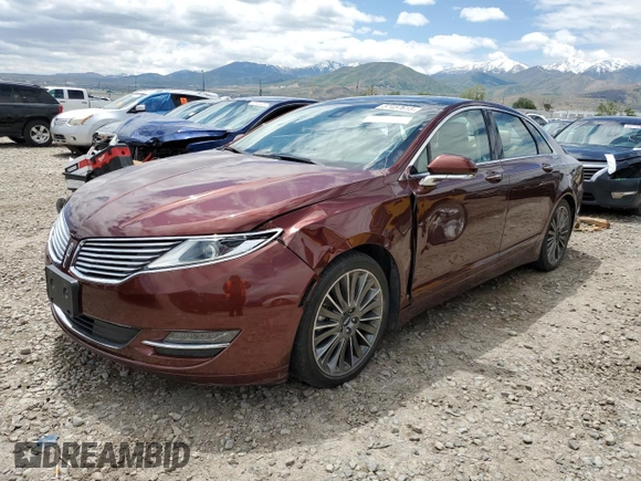 2015 Lincoln MKZ с VIN 3LN6L2JK3FR604949, выставлен на аукционе Copart как лот 57457615 с пробегом 55 118 миль миль и Списание • Salvage title. История ставок и продаж доступна на DreamBid. Изображение 1.