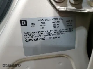 2009 Saturn Aura XR with VIN 1G8ZV57B09F179870, listed as a Copart auction lot 46117855 with 155,071 mi miles and Salvage Title. Bid and sale history available at carsss.com. Image 12.