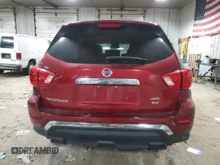 2018 Nissan Pathfinder SL z VIN 5N1DR2MM3JC645270, wystawiony jako Copart lot #55158035 z przebiegiem 88 354 mil mil oraz Nie do naprawy • Non repairable. Historia ofert i sprzedaży dostępna na DreamBid. Obrazek 6.