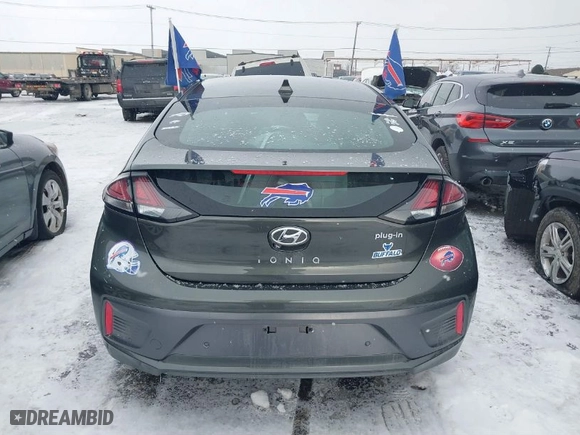 2021 Hyundai Ioniq Plug-In Hybrid Limited with VIN KMHCX5LD8MU250598, listed as a IAAI auction lot 41497878 with NaN miles. Bid and sale history available at carsss.com. Image 16.