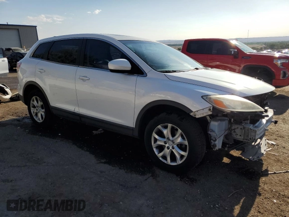 2011 Mazda CX-9 Touring with VIN JM3TB2CV0B0307673, listed as a Copart auction lot 57266305 with 192,845 mi miles and Salvage title. Bid and sale history available at DreamBid. Image 4.