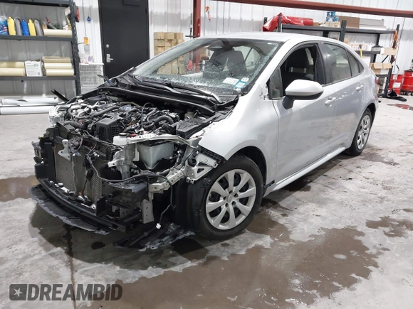2023 Toyota Corolla Hybrid LE with VIN JTDBDMHE6P3003191, listed as a IAAI auction lot 41562160 with 86,206 mi miles. Bid and sale history available at carsss.com. Image 2.