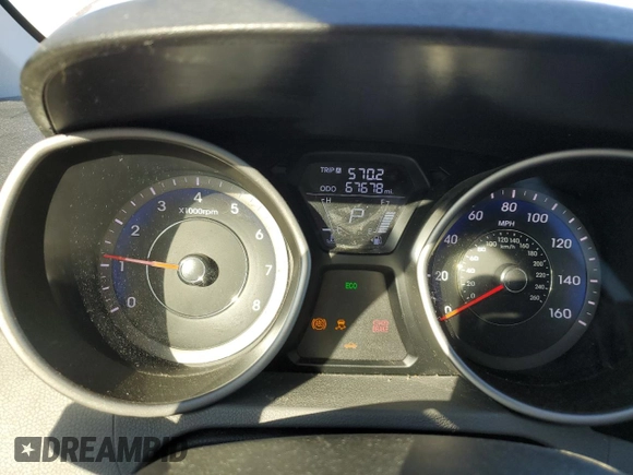 2013 Hyundai Elantra Coupe GS PZEV with VIN KMHDH6AE0DU010366, listed as a Copart auction lot 84098764 with 67,678 mi miles and Salvage Title. Bid and sale history available at carsss.com. Image 9.