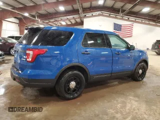 2019 Ford Police Interceptor Utility z VIN 1FM5K8AT6KGB15702, wystawiony jako Copart lot #47269055 z przebiegiem 106 958 mil mil oraz Czysty tytuł • Clean title. Historia ofert i sprzedaży dostępna na DreamBid. Obrazek 3.