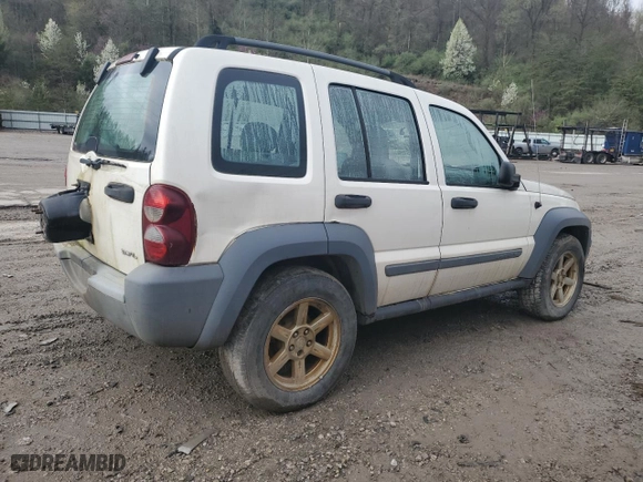 2005 Jeep Liberty Sport with VIN 1J4GL48K55W578502, listed as a Copart auction lot 51073385 with 0 mi miles and Salvage Title. Bid and sale history available at carsss.com. Image 3.