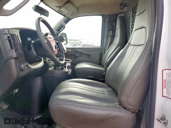 2020 Chevrolet Express Cargo with VIN 1GCWGAFG3L1253909, listed as a Copart auction lot 51053565 with 151,351 mi miles and Clean title. Bid and sale history available at DreamBid. Image 7.