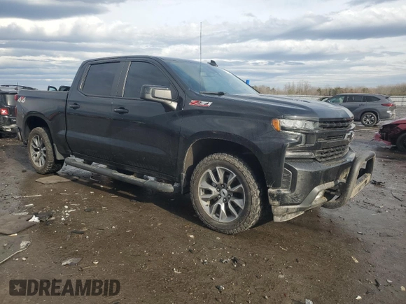 2021 Chevrolet Silverado 1500 RST with VIN 1GCUYEEL8MZ225519, listed as a Copart auction lot 43184385 with 71,378 mi miles and Salvage Title. Bid and sale history available at carsss.com. Image 4.