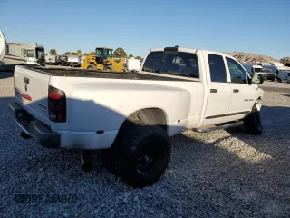 2005 Dodge Ram 3500 SLT with VIN 3D7MS48C85G803889, listed as a Copart auction lot 84667574 with 281,693 mi miles and Salvage Title. Bid and sale history available at carsss.com. Image 3.