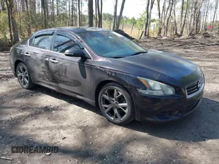 2012 Nissan Maxima 3.5 SV w/Sport Pkg with VIN 1N4AA5AP1CC830876, listed as a IAAI auction lot 41926273 with 252,732 mi miles. Bid and sale history available at carsss.com. Image 1.