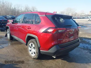 2023 Toyota RAV4 LE with VIN 2T3G1RFV2PW350562, listed as a IAAI auction lot 41786114 with 22,164 mi miles. Bid and sale history available at carsss.com. Image 3.