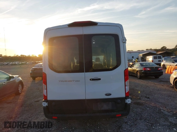 2020 Ford Transit Cargo with VIN 1FTBR1C83LKB60548, listed as a IAAI auction lot 41481254 with 77,761 mi miles and . Bid and sale history available at DreamBid. Image 16.