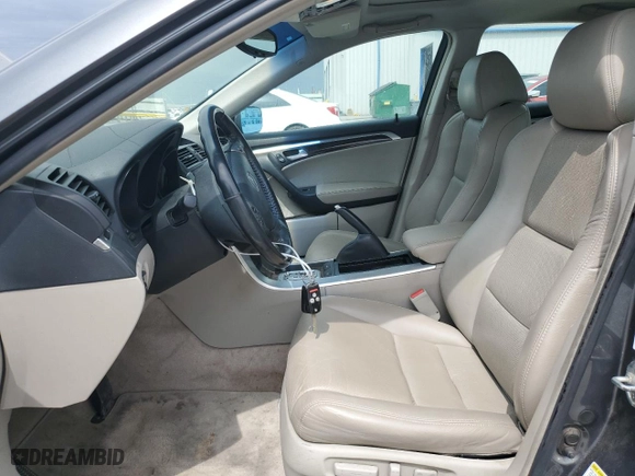 2008 Acura TL with VIN 19UUA66258A009522, listed as a Copart auction lot 51311585 with 68,530 mi miles and Salvage Title. Bid and sale history available at carsss.com. Image 7.