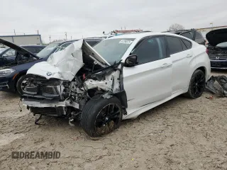 2016 BMW X6 xDrive50i with VIN 5UXKU6C50G0R34434, listed as a Copart auction lot 44706075 with 0 mi miles and Salvage Title. Bid and sale history available at carsss.com. Image 1.