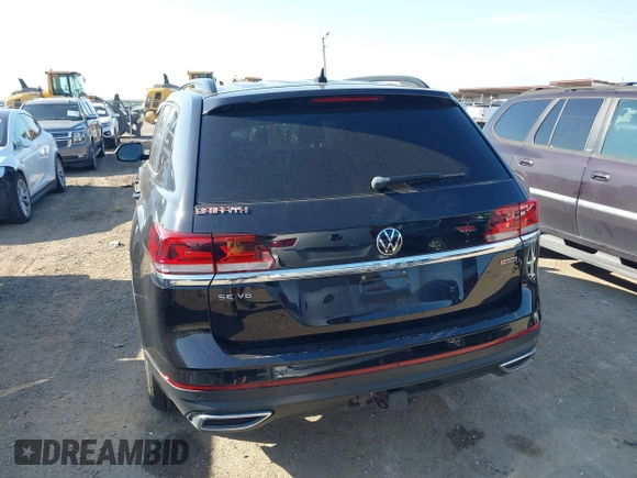 2022 Volkswagen Atlas SE with VIN 1V2KR2CA6NC532226, listed as a IAAI auction lot 42244894 with 33,767 mi miles and . Bid and sale history available at DreamBid. Image 16.