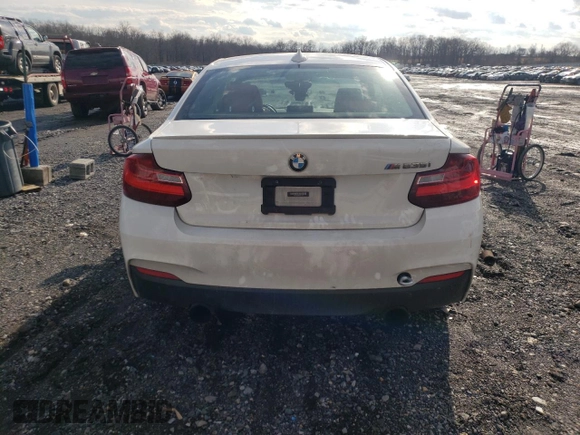 2015 BMW 2 Series M235i xDrive with VIN WBA1J9C58FV371512, listed as a Copart auction lot 73705142 with 111,248 mi miles and . Bid and sale history available at carsss.com. Image 6.