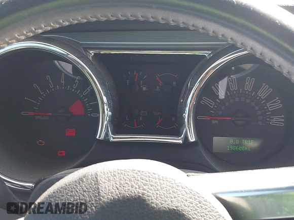 2006 Ford Mustang GT Deluxe with VIN 1ZVFT82H265198298, listed as a IAAI auction lot 42845581 with 198,600 mi miles and . Bid and sale history available at DreamBid. Image 7.