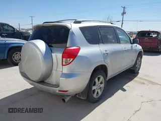 2007 Toyota RAV4 Limited with VIN JTMZK34V775014497, listed as a IAAI auction lot 41593798 with 296,866 mi miles. Bid and sale history available at carsss.com. Image 4.