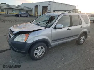 2003 Honda CR-V EX with VIN JHLRD77813C043655, listed as a Copart auction lot 82714624 with 132,540 mi miles and Salvage Title. Bid and sale history available at carsss.com. Image 1.