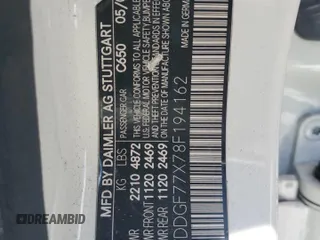2008 Mercedes-Benz C 63 AMG с VIN WDDGF77X78F194162, выставлен на аукционе Copart как лот 62145645 с пробегом 113 004 миль миль и Чистый • Clean title. История ставок и продаж доступна на DreamBid. Изображение 12.