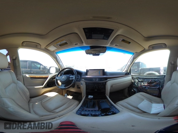 2016 Lexus LX 570 with VIN JTJHY7AX5G4219178, listed as a IAAI auction lot 41780927 with 147,642 mi miles and . Bid and sale history available at DreamBid. Image 22.