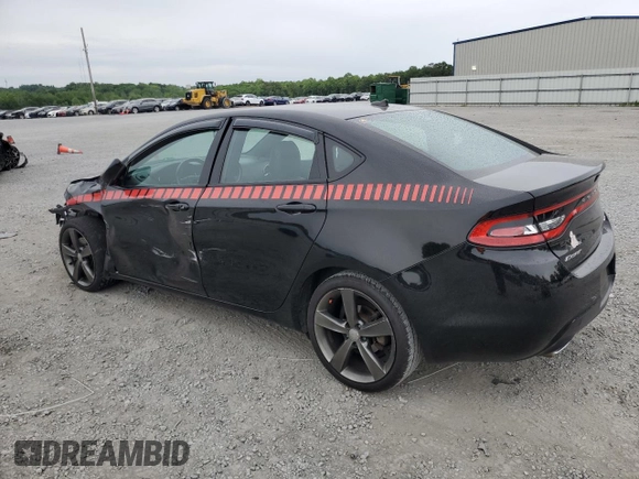 2015 Dodge Dart GT with VIN 1C3CDFEB7FD180789, listed as a Copart auction lot 55794785 with 143,147 mi miles and Salvage title. Bid and sale history available at DreamBid. Image 2.