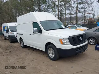 2021 Nissan NV SV with VIN 1N6AF0LY7MN802829, listed as a IAAI auction lot 41781129 with 132,609 mi miles. Bid and sale history available at carsss.com. Image 1.