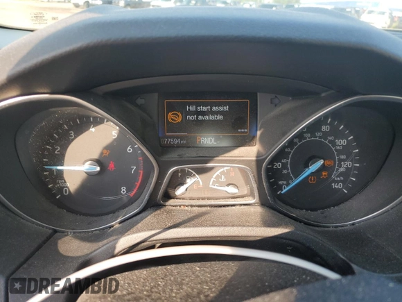 2015 Ford Focus SE with VIN 1FADP3F22FL383928, listed as a Copart auction lot 64835175 with 77,594 mi miles and Clean title. Bid and sale history available at DreamBid. Image 9.