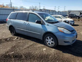 2010 Toyota Sienna CE with VIN 5TDKK4CC2AS332391, listed as a Copart auction lot 46881495 with 319,920 mi miles and Salvage Title. Bid and sale history available at DreamBid. Image 4.