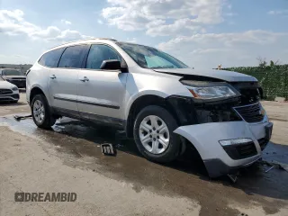 2016 Chevrolet Traverse LS with VIN 1GNKRFED5GJ276943, listed as a Copart auction lot 52102134 with Not Provided miles and Salvage Title. Bid and sale history available at carsss.com. Image 4.