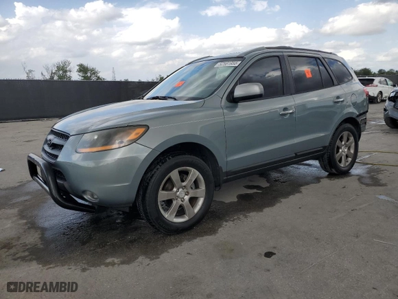 2008 Hyundai Santa Fe SE with VIN 5NMSH13E38H156298, listed as a Copart auction lot 52581955 with 152,963 mi miles and Salvage Title. Bid and sale history available at carsss.com. Image 1.