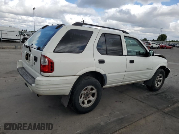 2004 Isuzu Rodeo S z VIN 4S2CK58W644300660, wystawiony jako Copart lot #54633785 z przebiegiem 375 845 mil mil oraz Szkoda całkowita • Salvage title. Historia ofert i sprzedaży dostępna na DreamBid. Obrazek 3.