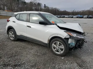 2021 Nissan Kicks S with VIN 3N1CP5BVXML467713, listed as a Copart auction lot 43392705 with 86,107 mi miles and Salvage Title. Bid and sale history available at carsss.com. Image 4.