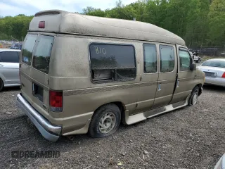 1999 Ford Econoline Cargo with VIN 1FDRE14W5XHB75137, listed as a Copart auction lot 53663605 with 147,149 mi miles and Salvage Title. Bid and sale history available at carsss.com. Image 3.