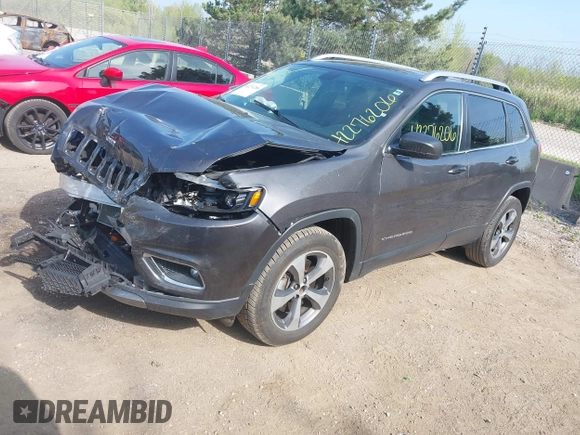 2019 Jeep Cherokee Limited z VIN 1C4PJMDX2KD463523, wystawiony jako IAAI lot #42276206 z przebiegiem 56 542 mil mil oraz . Historia ofert i sprzedaży dostępna na DreamBid. Obrazek 23.