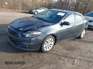 2014 Dodge Dart SXT z VIN 1C3CDFBBXED669707, wystawiony jako IAAI lot #41865334 z przebiegiem 212 018 mil mil oraz . Historia ofert i sprzedaży dostępna na DreamBid. Obrazek 2.