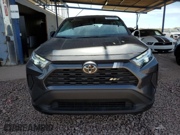 2023 Toyota RAV4 LE with VIN 2T3F1RFV4PC347773, listed as a Copart auction lot 46249265 with 33,775 mi miles and Salvage Title. Bid and sale history available at carsss.com. Image 5.