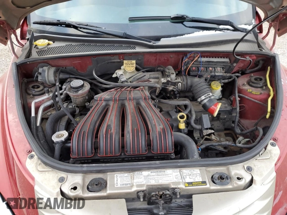 2005 Chrysler PT Cruiser Touring with VIN 3C4FY58B95T587265, listed as a Copart auction lot 81228054 with 87,952 mi miles and Salvage Title. Bid and sale history available at DreamBid. Image 12.