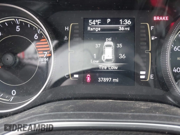 2020 Jeep Cherokee Latitude Plus with VIN 1C4PJMLB1LD569548, listed as a IAAI auction lot 42330117 with 37,897 mi miles and . Bid and sale history available at DreamBid. Image 15.