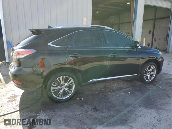 2013 Lexus RX 450h with VIN JTJBC1BA6D2064529, listed as a Copart auction lot 53919315 with 234,055 mi miles and Clean Title. Bid and sale history available at DreamBid. Image 3.