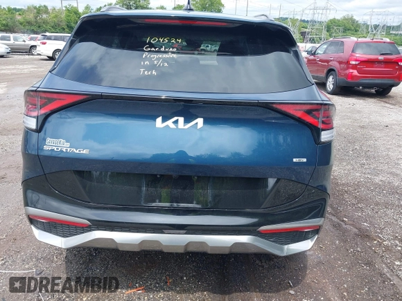 2023 Kia Sportage SX-Prestige with VIN KNDPXCAGXP7011855, listed as a IAAI auction lot 42346789 with 39,088 mi miles and . Bid and sale history available at DreamBid. Image 17.