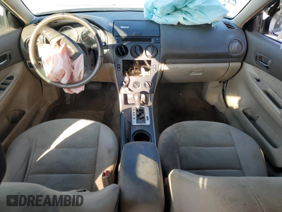 2004 Mazda 6 i with VIN 1YVFP80C345N41805, listed as a Copart auction lot 83388324 with 231,402 mi miles and Salvage Title. Bid and sale history available at DreamBid. Image 8.