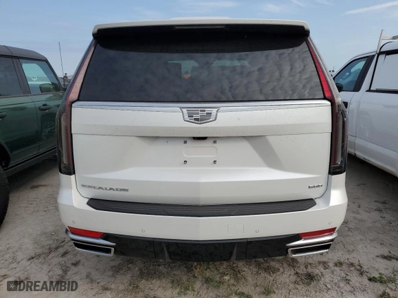 2024 Cadillac Escalade 4WD Premium Luxury with VIN 1GYS4CKL2RR190456, listed as a Copart auction lot 75138914 with 0 mi miles and Non Repairable. Bid and sale history available at carsss.com. Image 6.