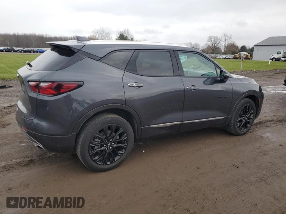 2022 Chevrolet Blazer Premier z VIN 3GNKBFRS7NS136546, wystawiony jako Copart lot #81519594 z przebiegiem 34 151 mil mil oraz Szkoda całkowita • Salvage title. Historia ofert i sprzedaży dostępna na DreamBid. Obrazek 3.