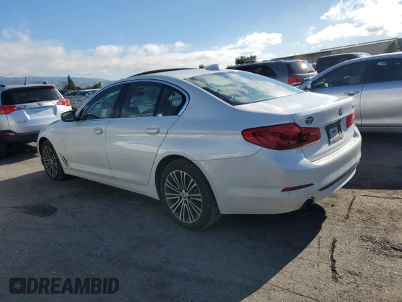 2020 BMW 5 Series 530i with VIN WBAJR3C04LWW53713, listed as a Copart auction lot 86999034 with 73,065 mi miles and Salvage Title. Bid and sale history available at DreamBid. Image 2.