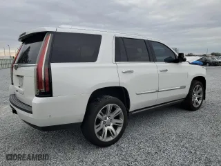 2018 Cadillac Escalade Premium Luxury with VIN 1GYS3CKJ6JR141900, listed as a Copart auction lot 87756755 with 177,663 mi miles and Salvage Title. Bid and sale history available at carsss.com. Image 3.