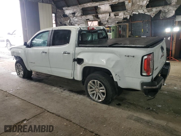 2020 GMC Canyon 4WD SLT with VIN 1GTG6DENXL1235528, listed as a Copart auction lot 78392004 with 41,198 mi miles and Salvage Title. Bid and sale history available at carsss.com. Image 2.
